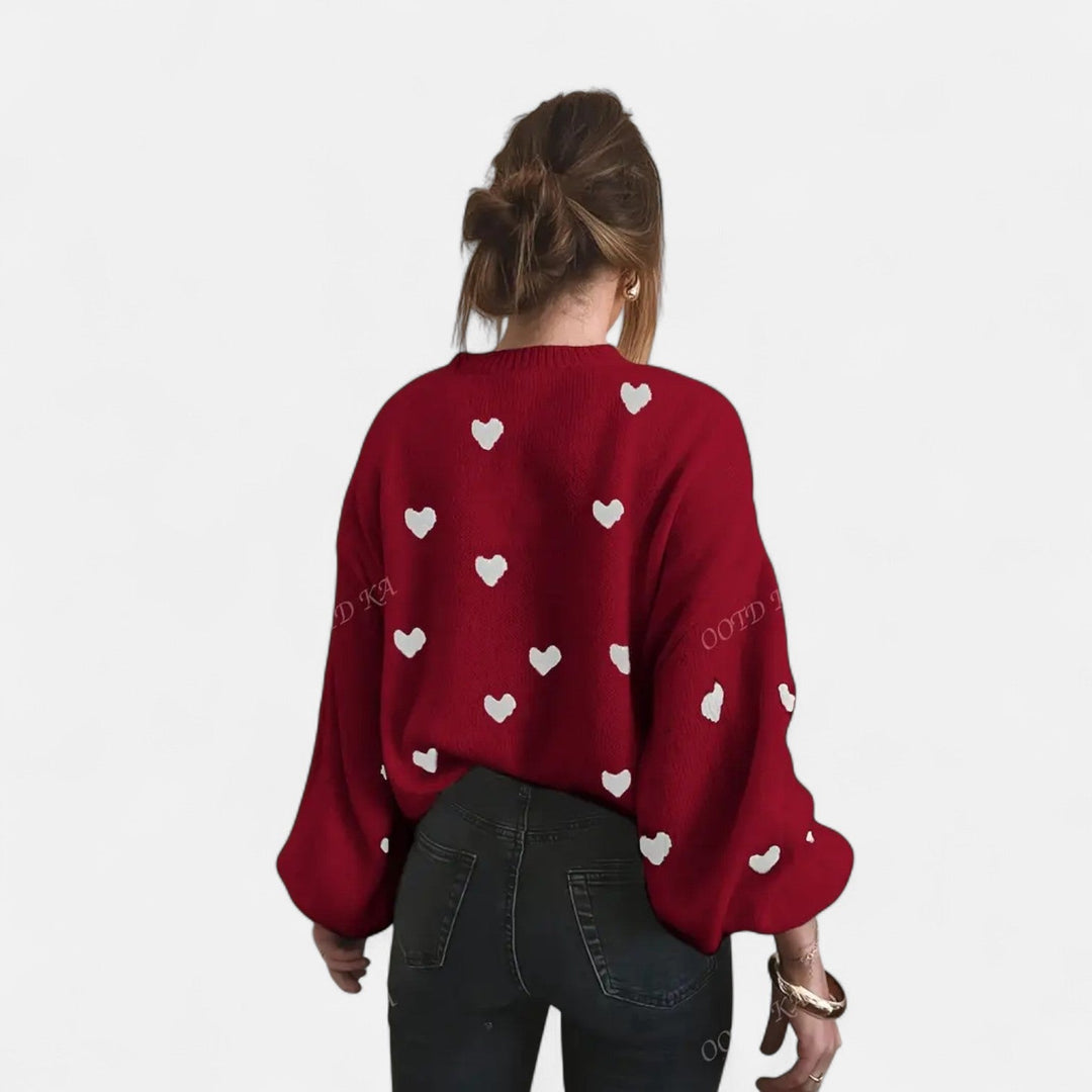 Maglione in lana Isla Hearts