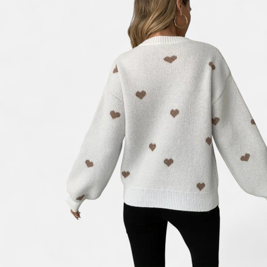Maglione in lana Isla Hearts