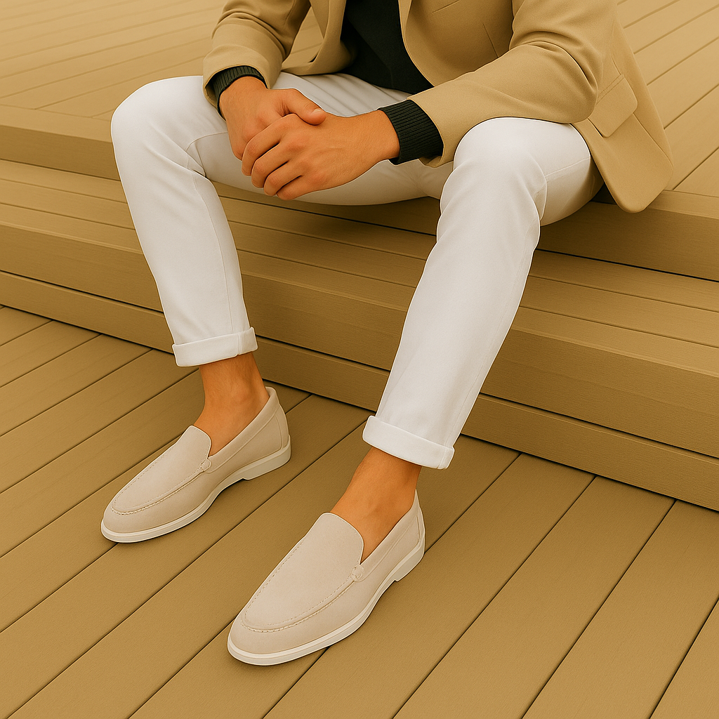 MARC | Mocassins chics en daim