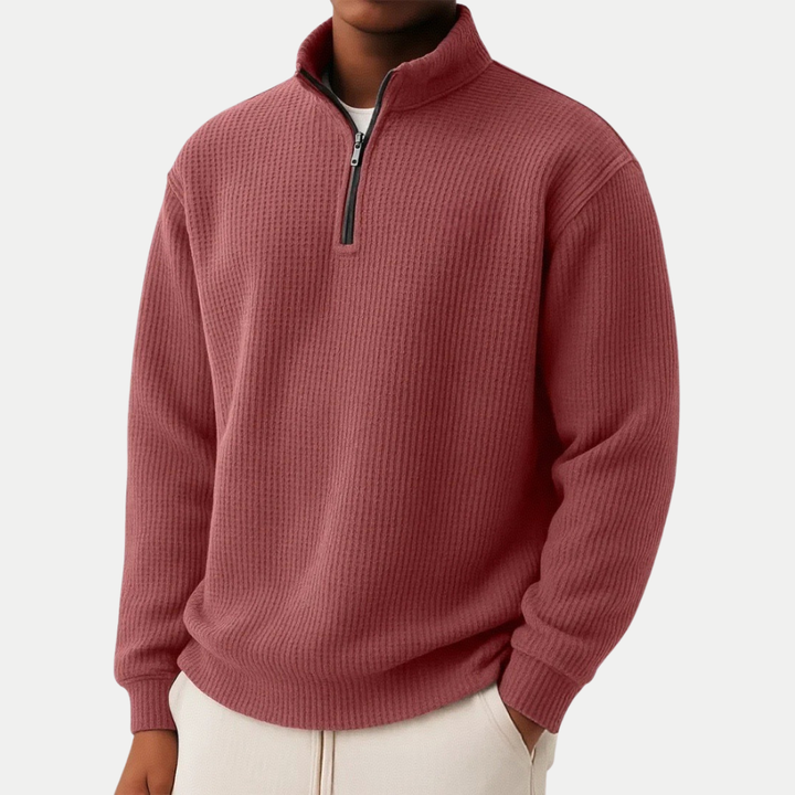 CARTER | Maglia Quarter-Zip Intramontabile