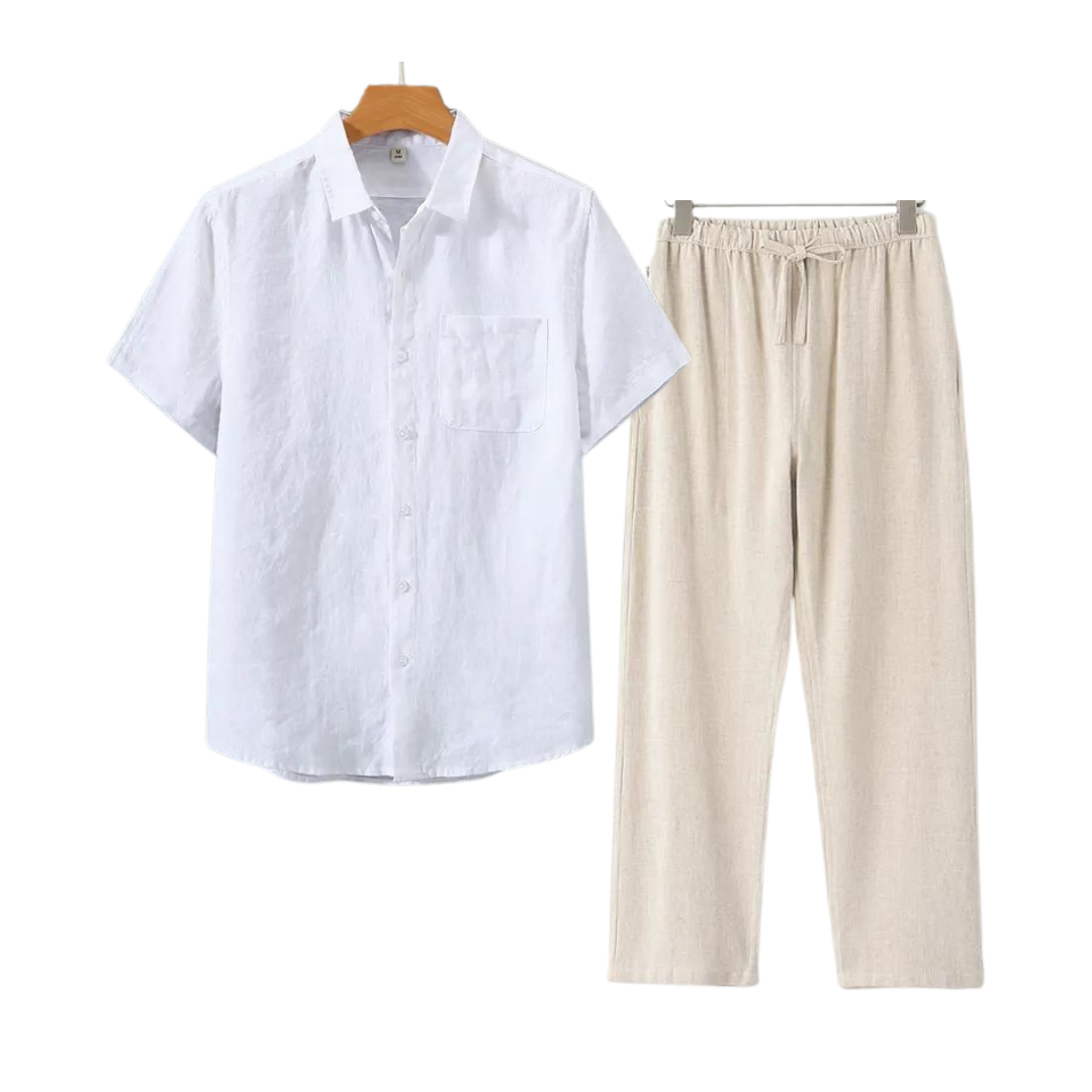 Conjunto ligero de verano para hombre – Transpirable y elegante