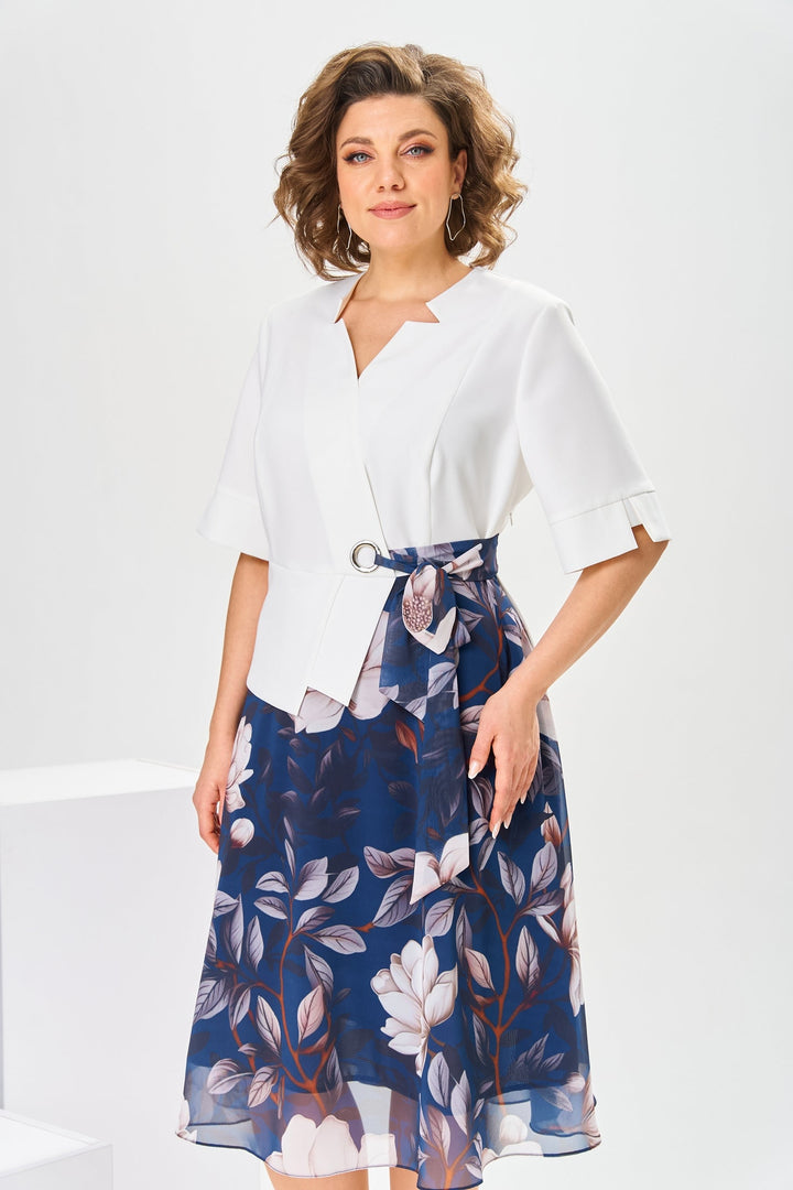 Marjorie | High-Quality Dress with Cotton-Silk Blend