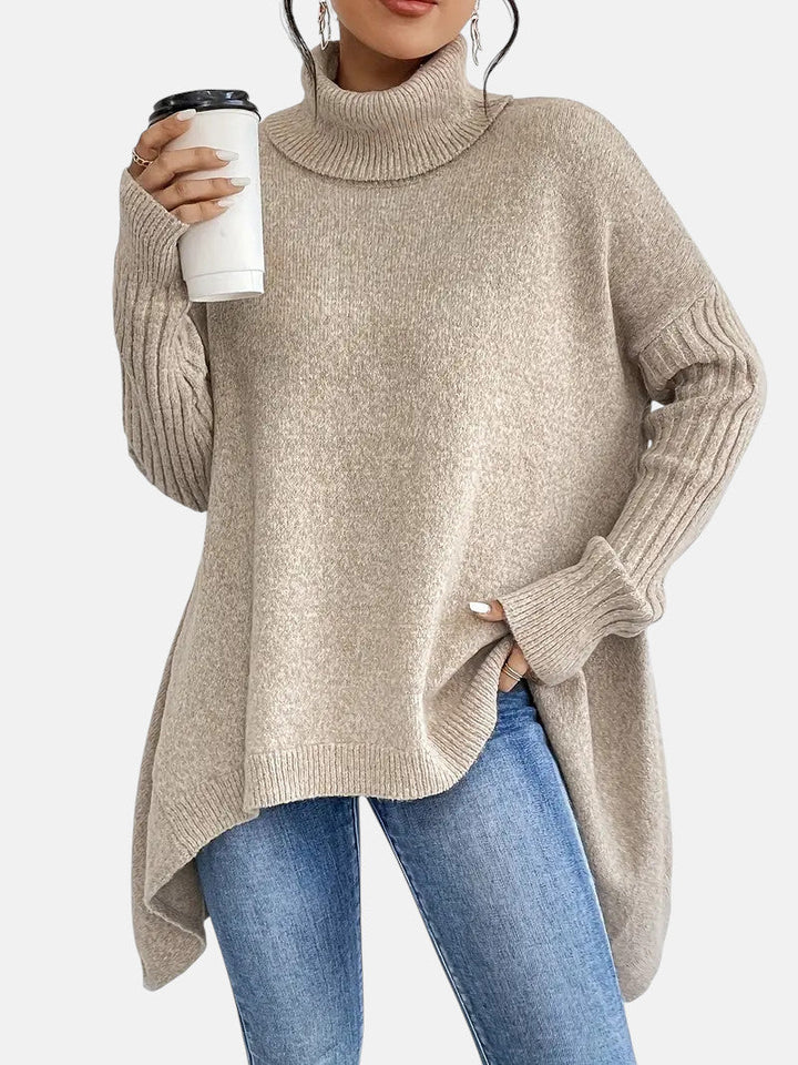 BRIGITTE – MAGLIONE A COLLO ALTO LUNGO