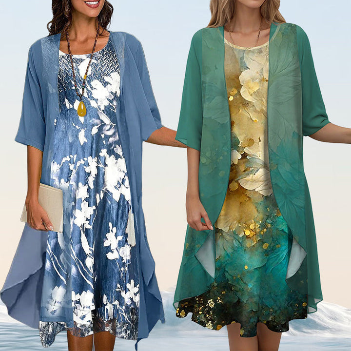 Dhara | Chic & Comfortable – Blouse and Dress Ensemble