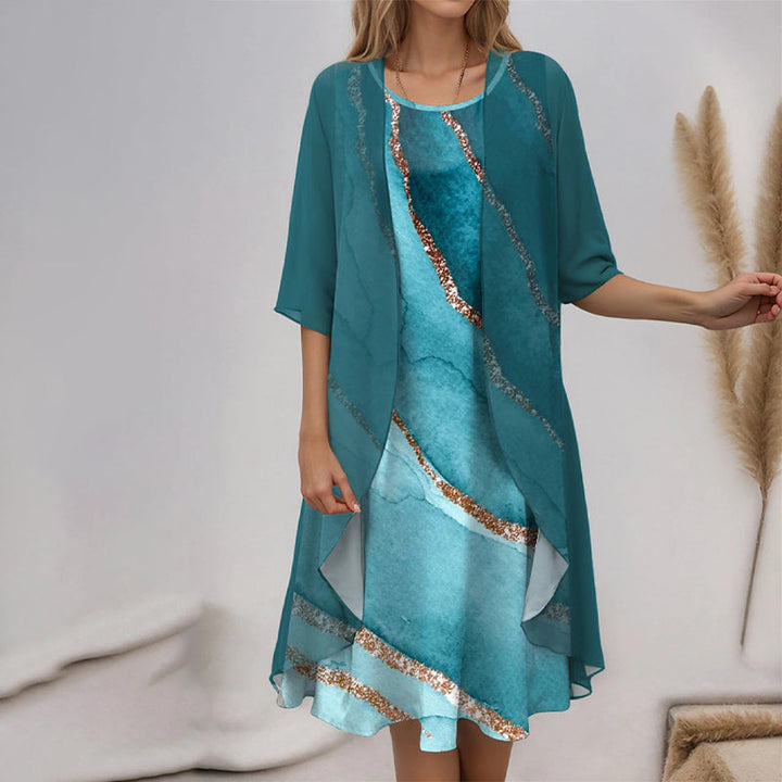 Dhara | Chic & Comfortable – Blouse and Dress Ensemble