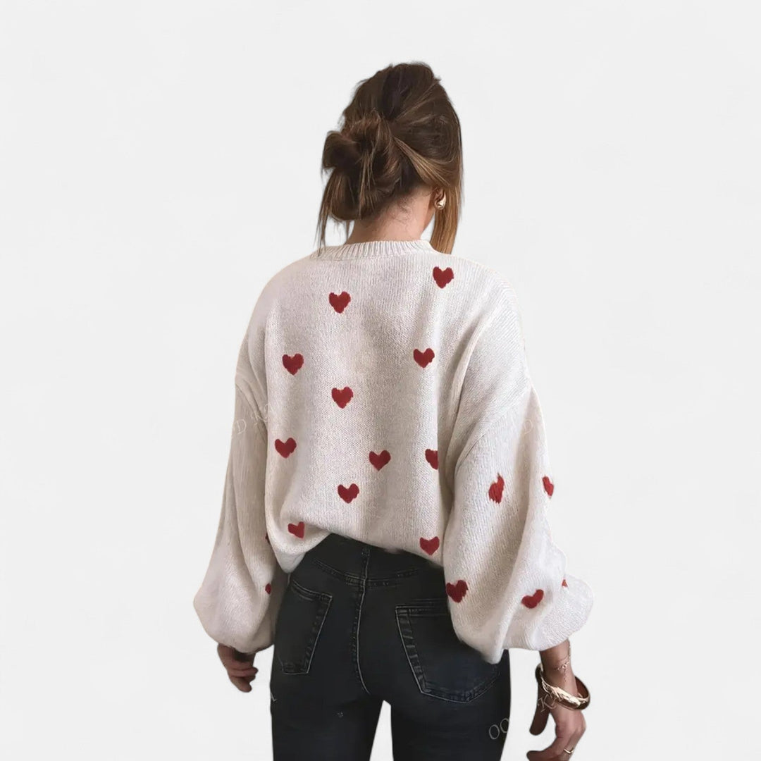 Maglione in lana Isla Hearts