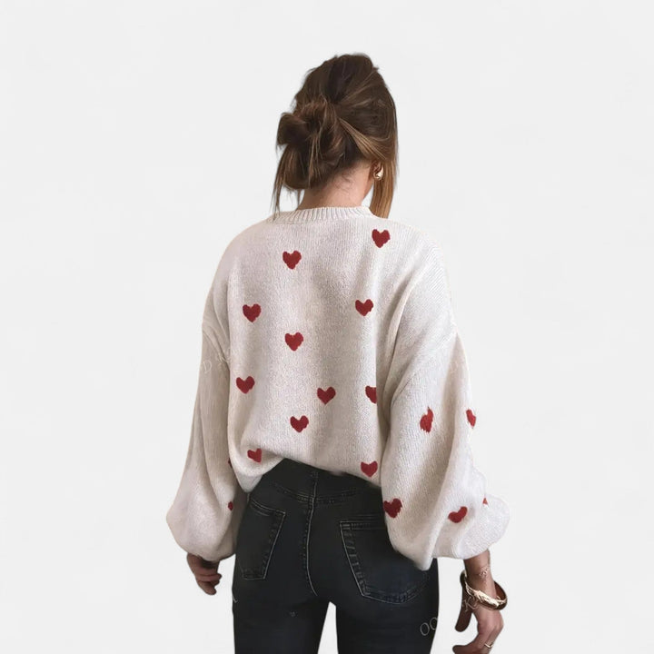Maglione in lana Isla Hearts