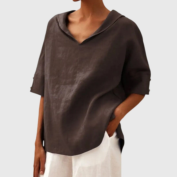 Ayla™ | Blouse - Marron
