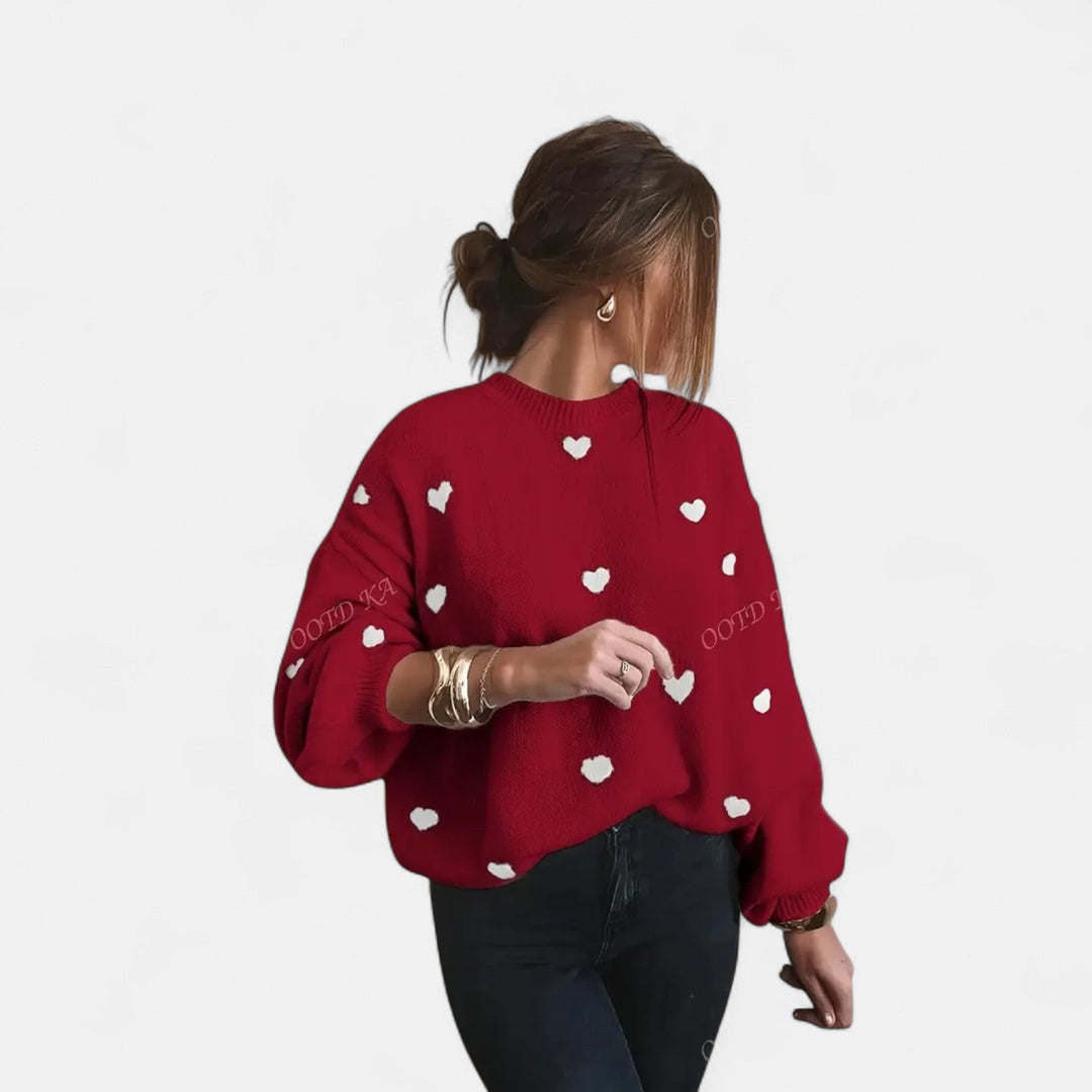 Maglione in lana Isla Hearts