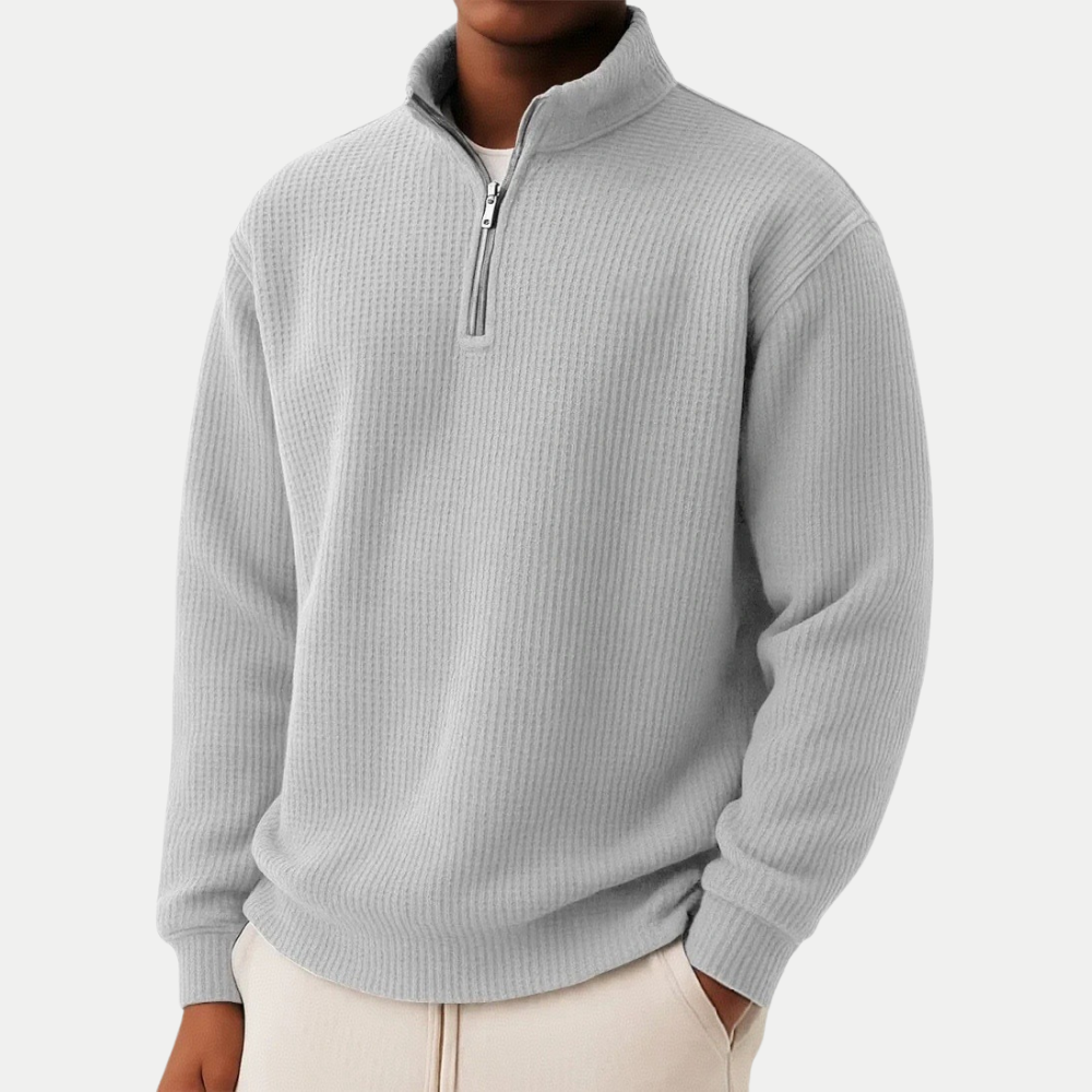 CARTER | Maglia Quarter-Zip Intramontabile