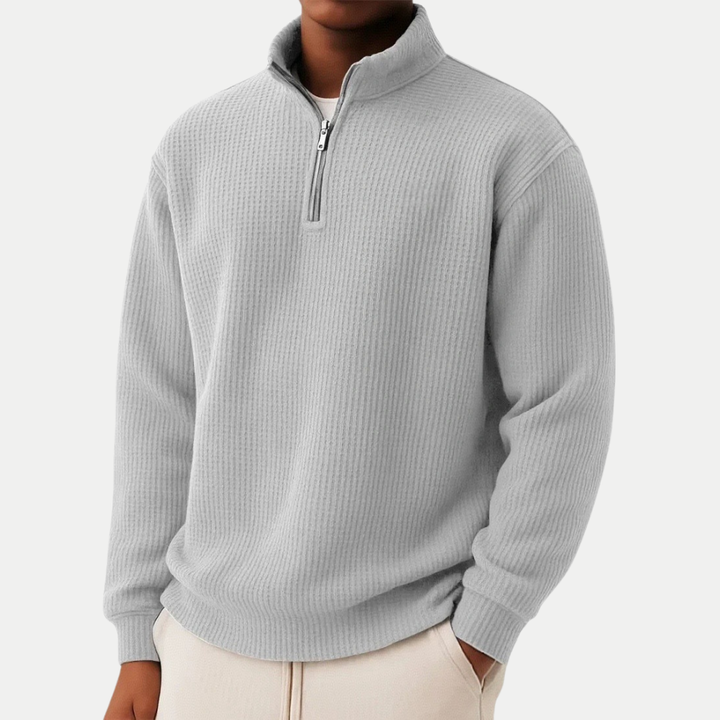 CARTER | Maglia Quarter-Zip Intramontabile