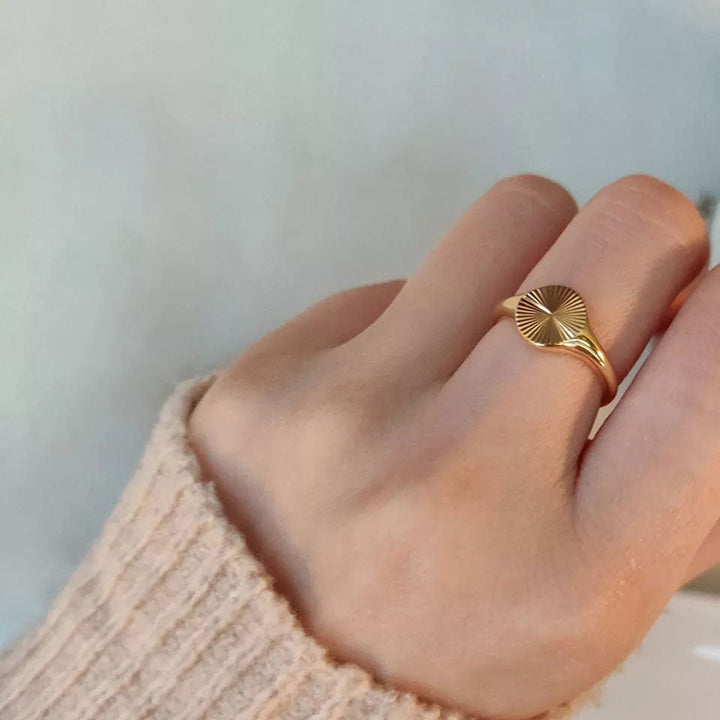 Rizavelle | Bague Rayons de soleil Or 18 carats