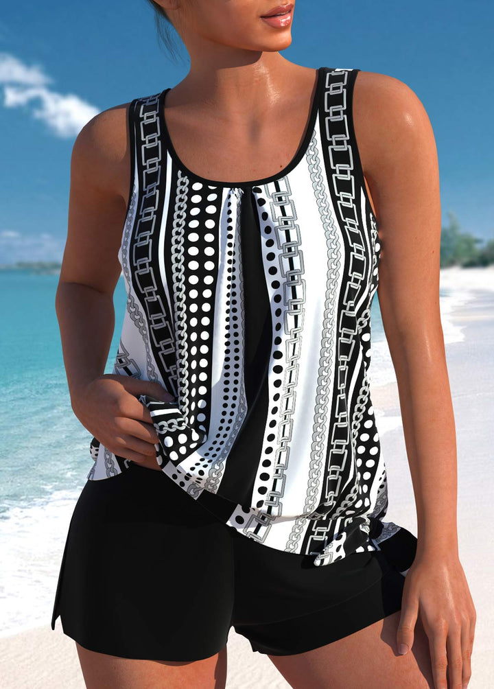 Helena™ | Ensemble tankini floral élégant pour femmes