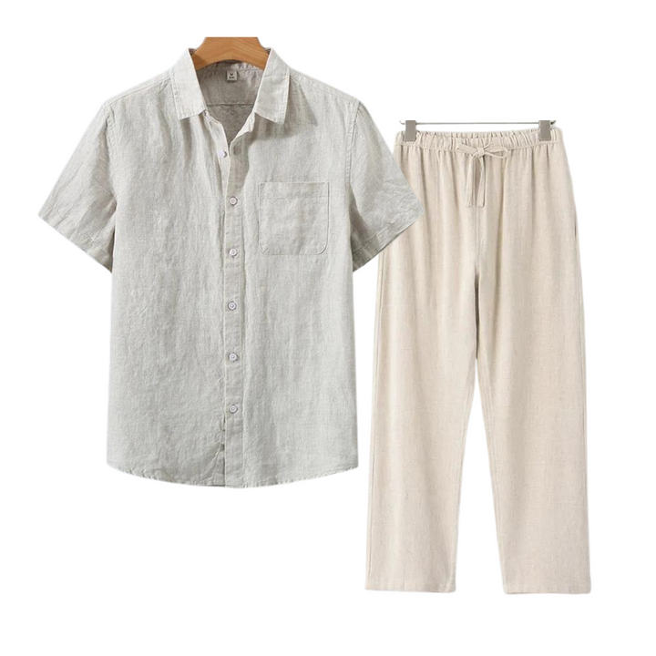 Conjunto ligero de verano para hombre – Transpirable y elegante
