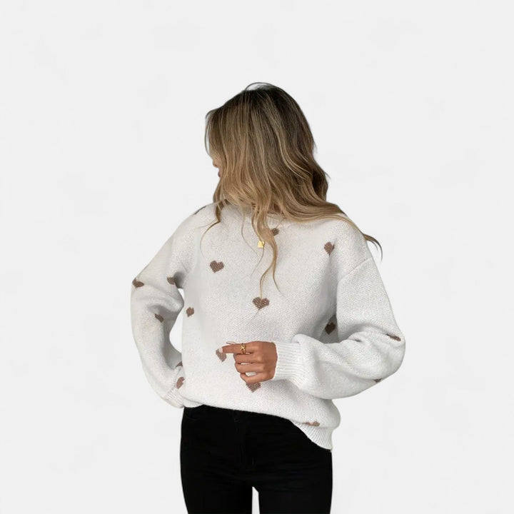 Maglione in lana Isla Hearts