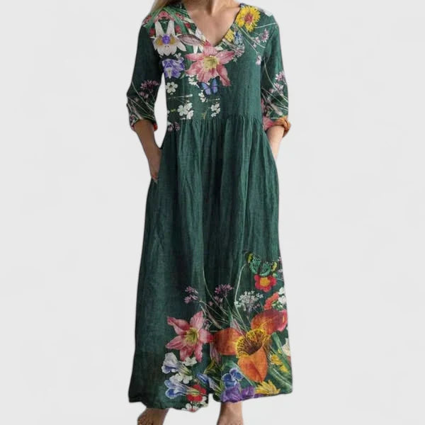 Kymberah | Robe midi sophistiquée