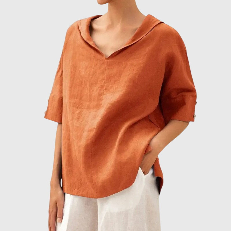 Ayla™ | Blouse - Bleue