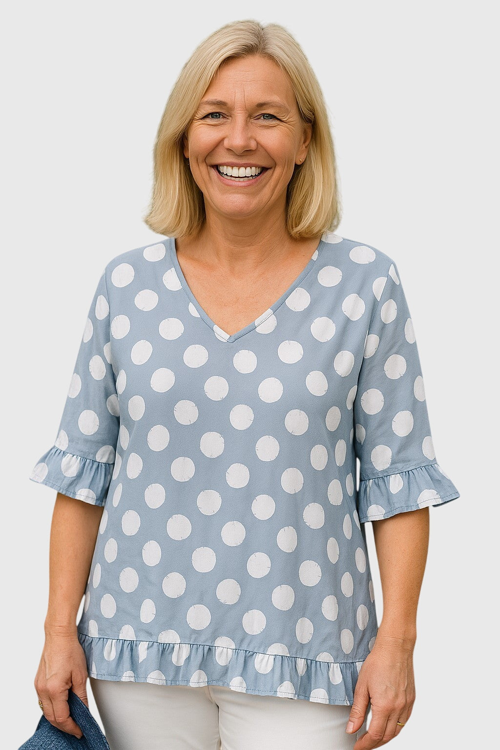 Eira™ | Blouse - Bleue