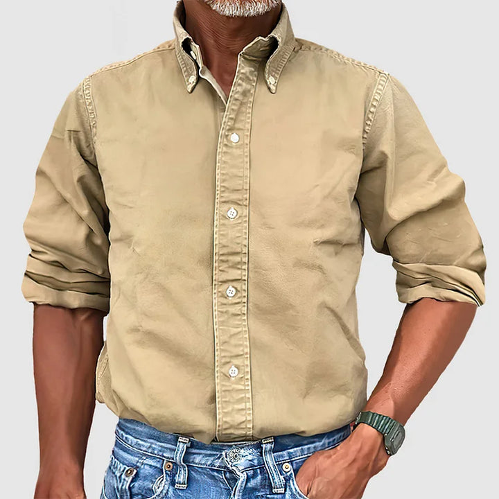 WILLIAM | Camicia Essenziale a Maniche Lunghe