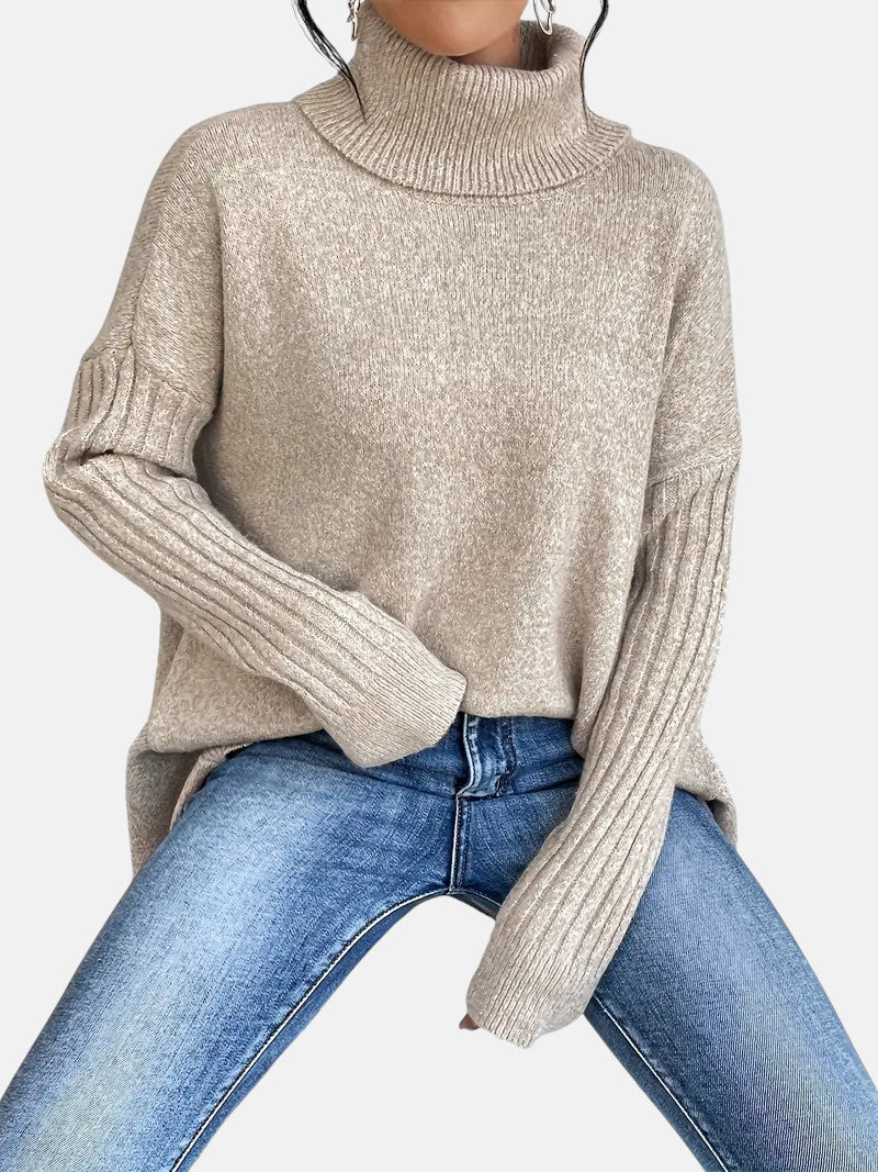 BRIGITTE – MAGLIONE A COLLO ALTO LUNGO