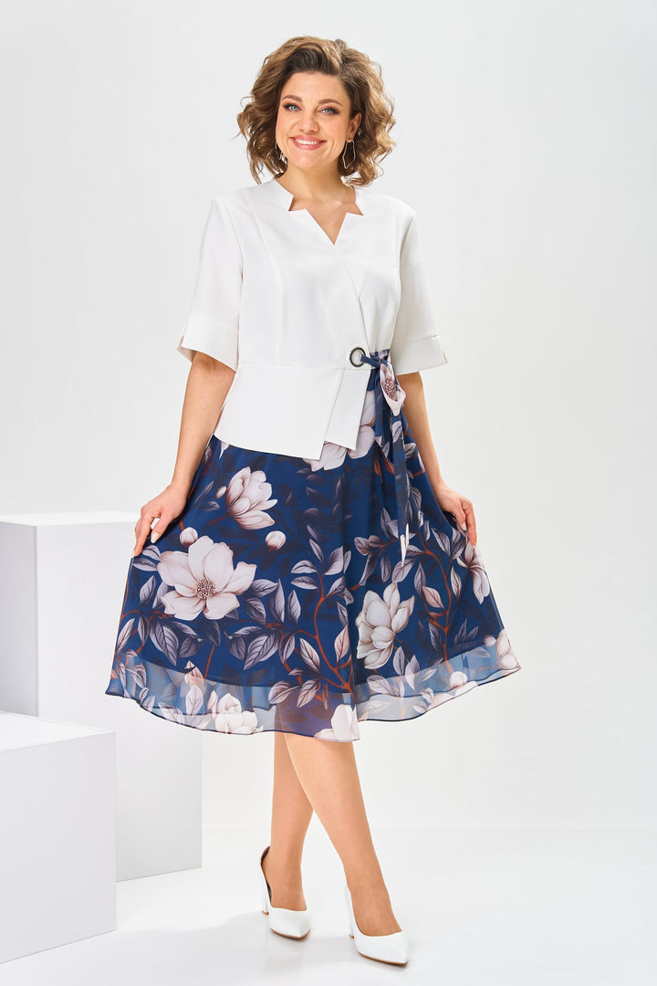 Marjorie | High-Quality Dress with Cotton-Silk Blend
