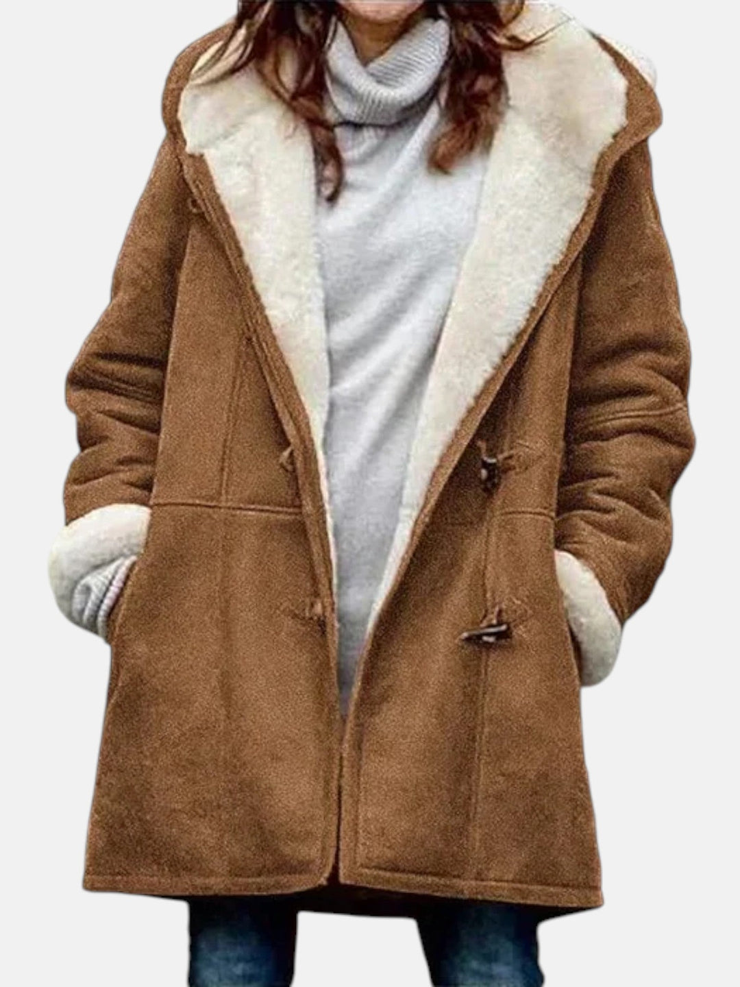 Salma™ | Manteau duffle à bascule doublé polaire confortable
