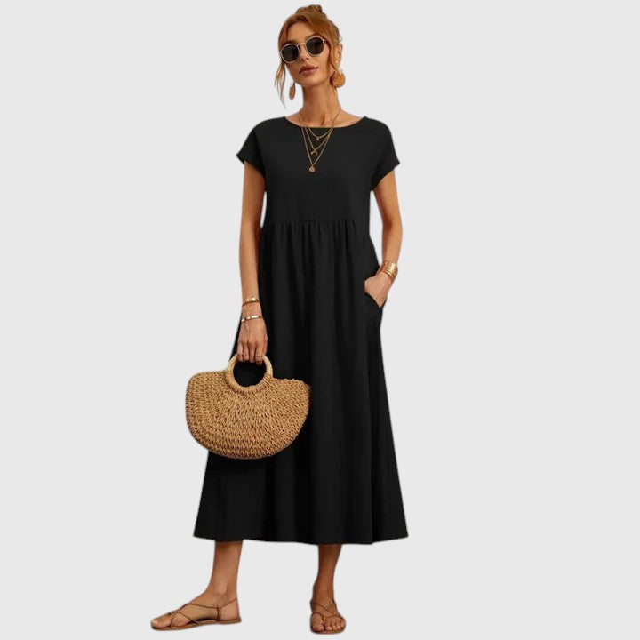 Fenella | Robe midi confortable