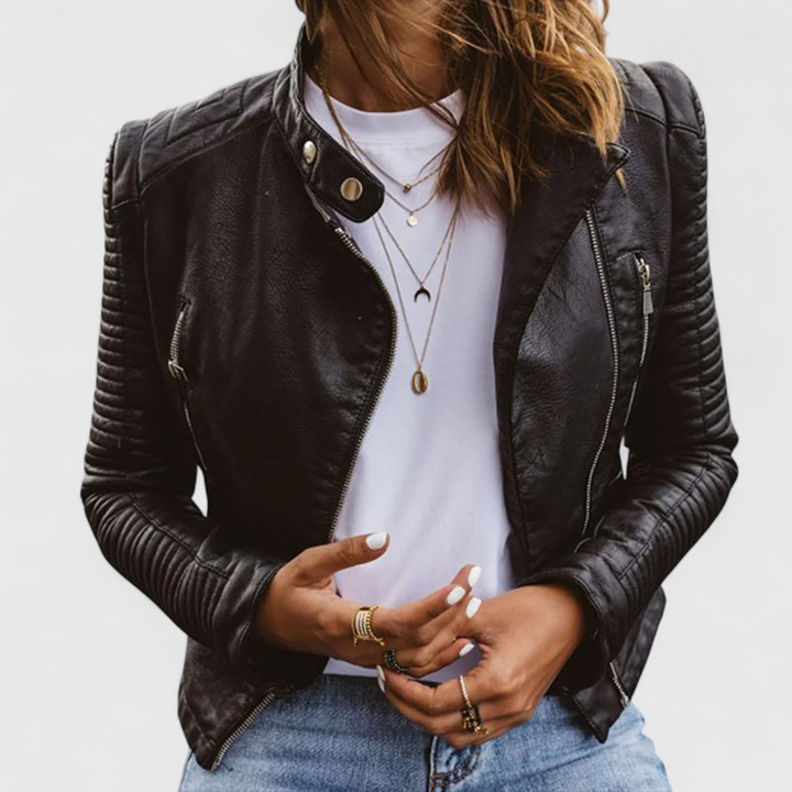 Athena - Veste en cuir