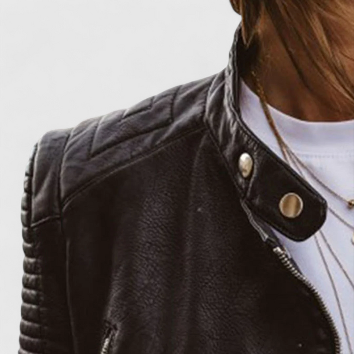 Athena - Veste en cuir