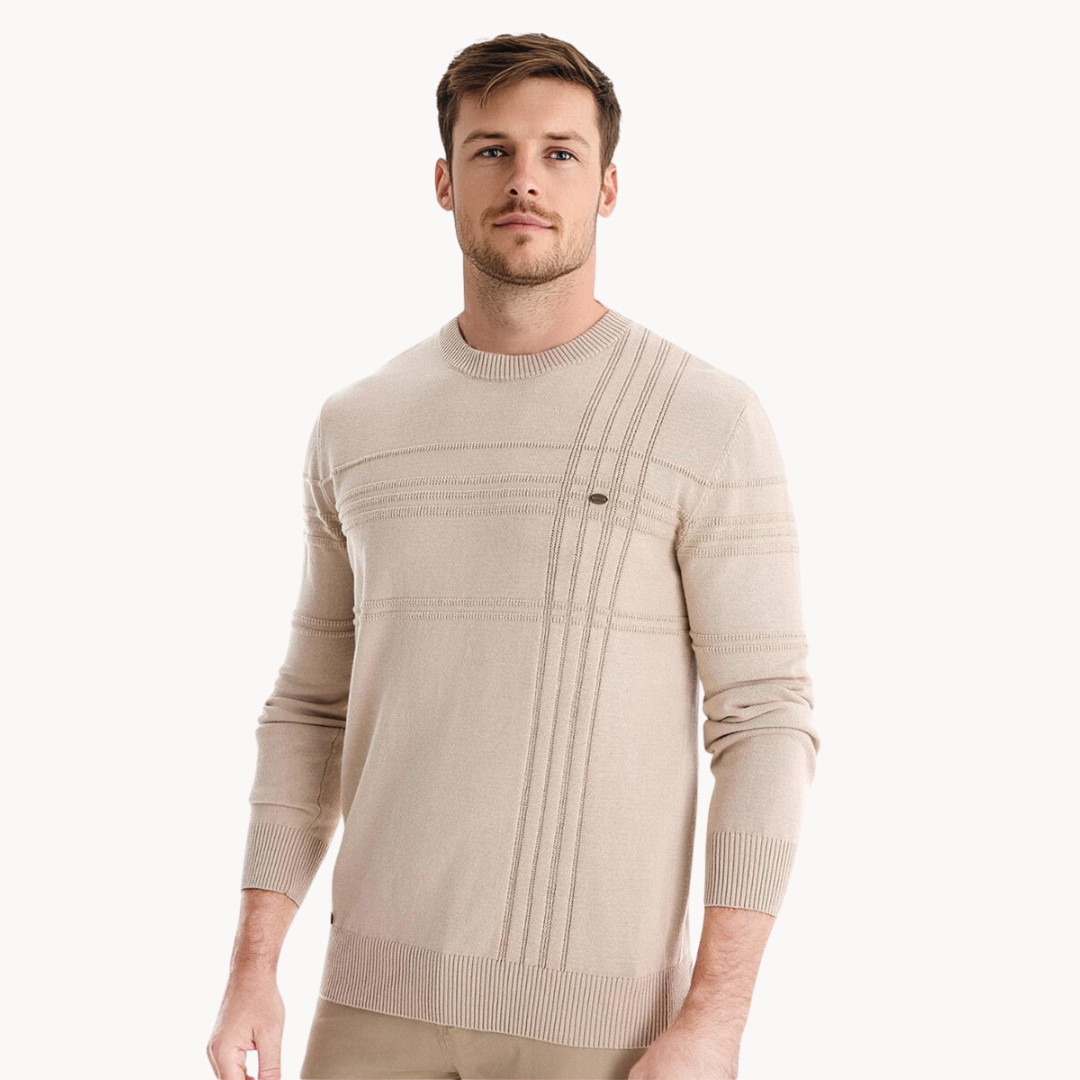 Rylan | Maglione da uomo elegante con motivo a quadri