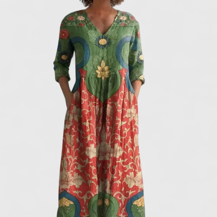 Kymberah | Robe midi sophistiquée