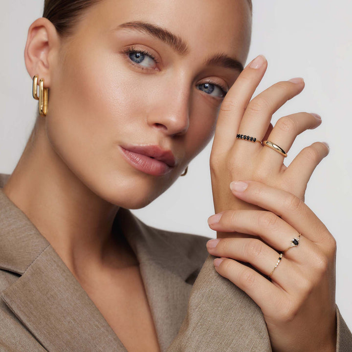 Velerianne | Bague massive en or 14 carats