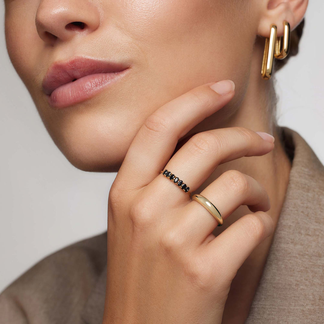 Velerianne | Bague massive en or 14 carats
