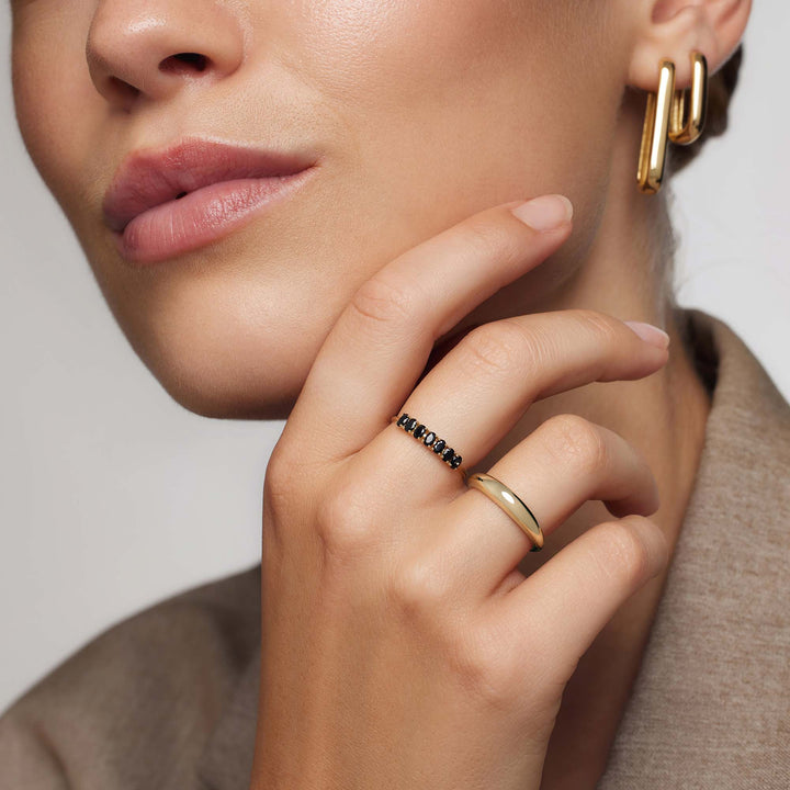 Velerianne | Bague massive en or 14 carats