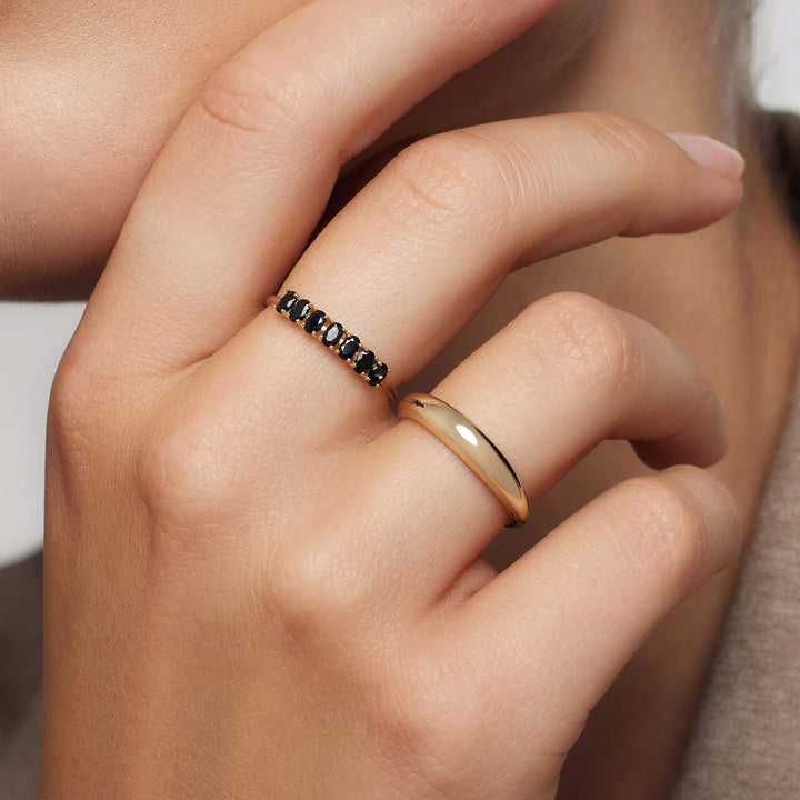 Velerianne | Bague massive en or 14 carats