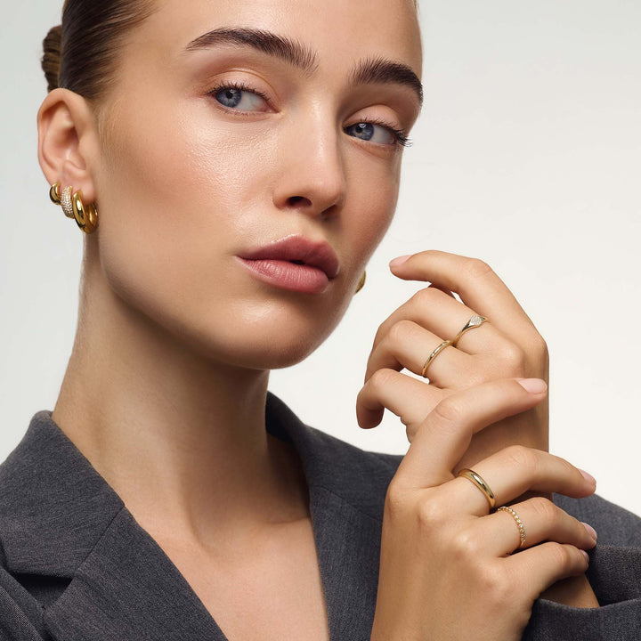 Raquienne | Bague midi en or 18 carats
