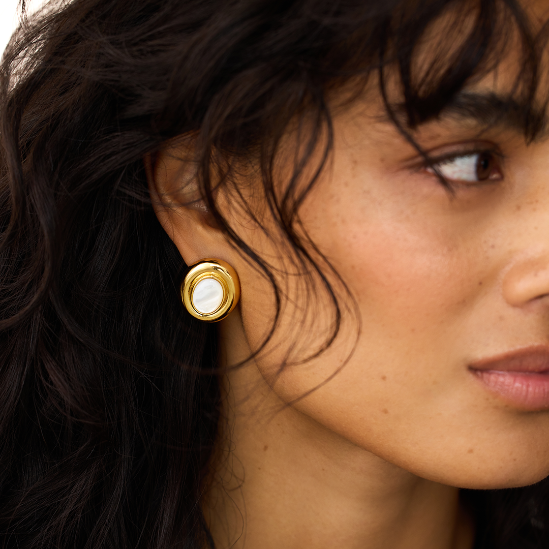 Ameliyana | Clous d'oreilles Or 18 carats