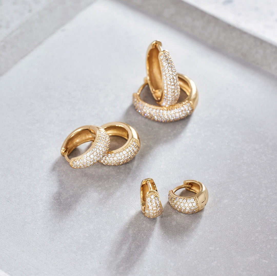 Venazelle | Náušnice 18K zlato