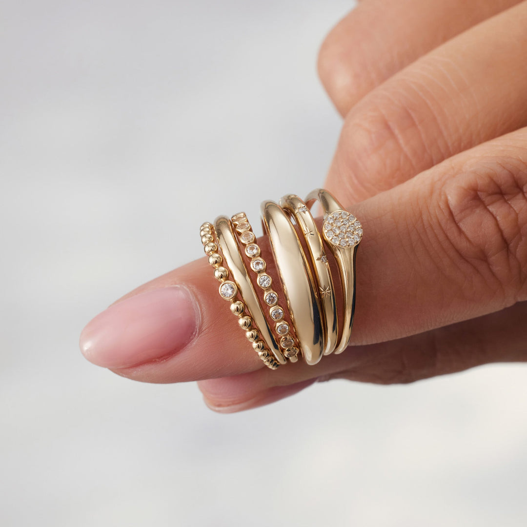 Raquienne | Bague midi en or 18 carats