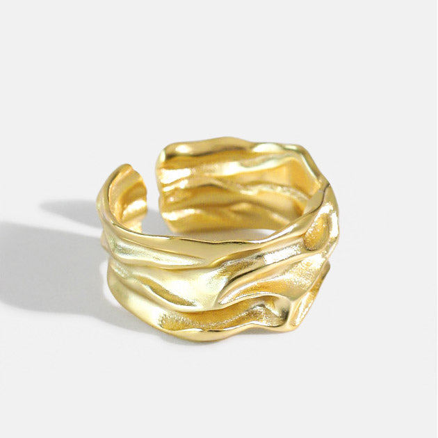 Jaylinette | Großer Ring 18 Karat Gold
