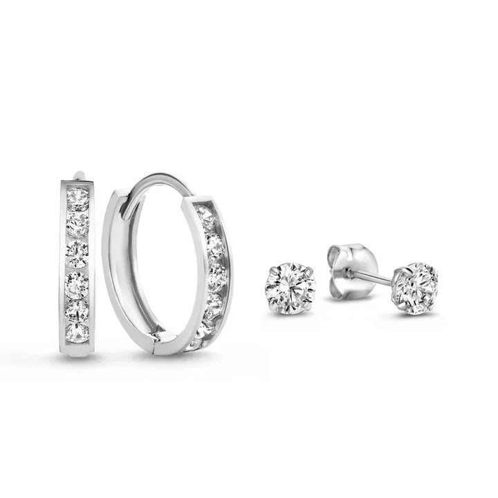 Syrenellee | Parure de boucles d’oreilles en or 14 carats