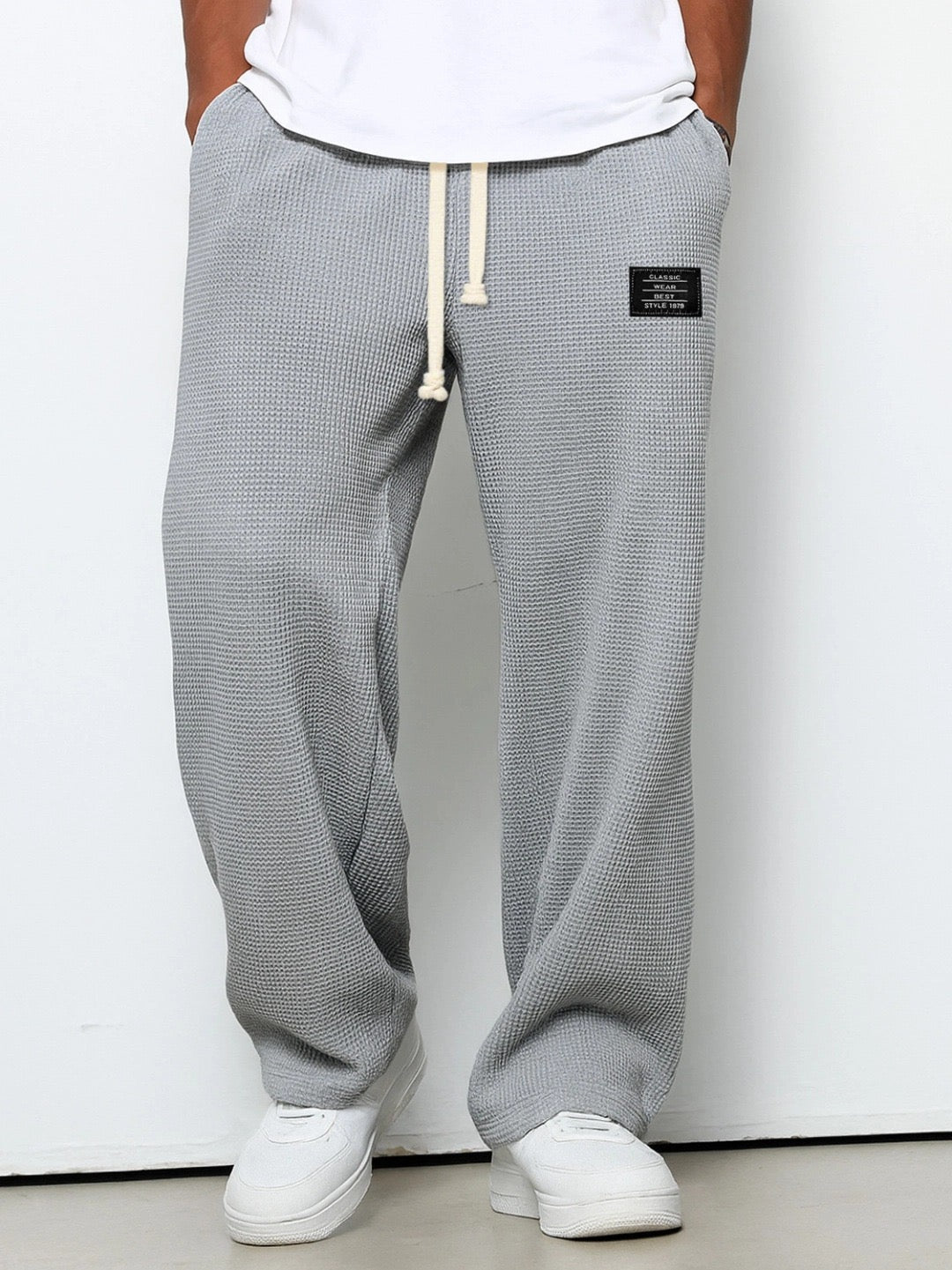 ELIAS | Pantalon à cordon de serrage à coupe décontractée