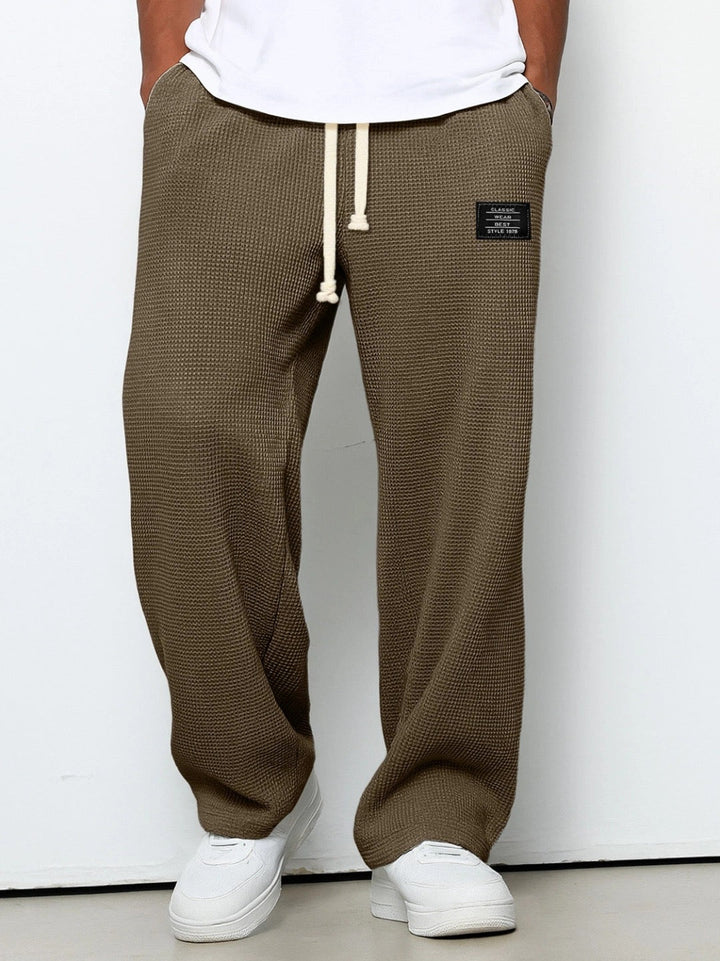ELIAS | Pantalon à cordon de serrage à coupe décontractée