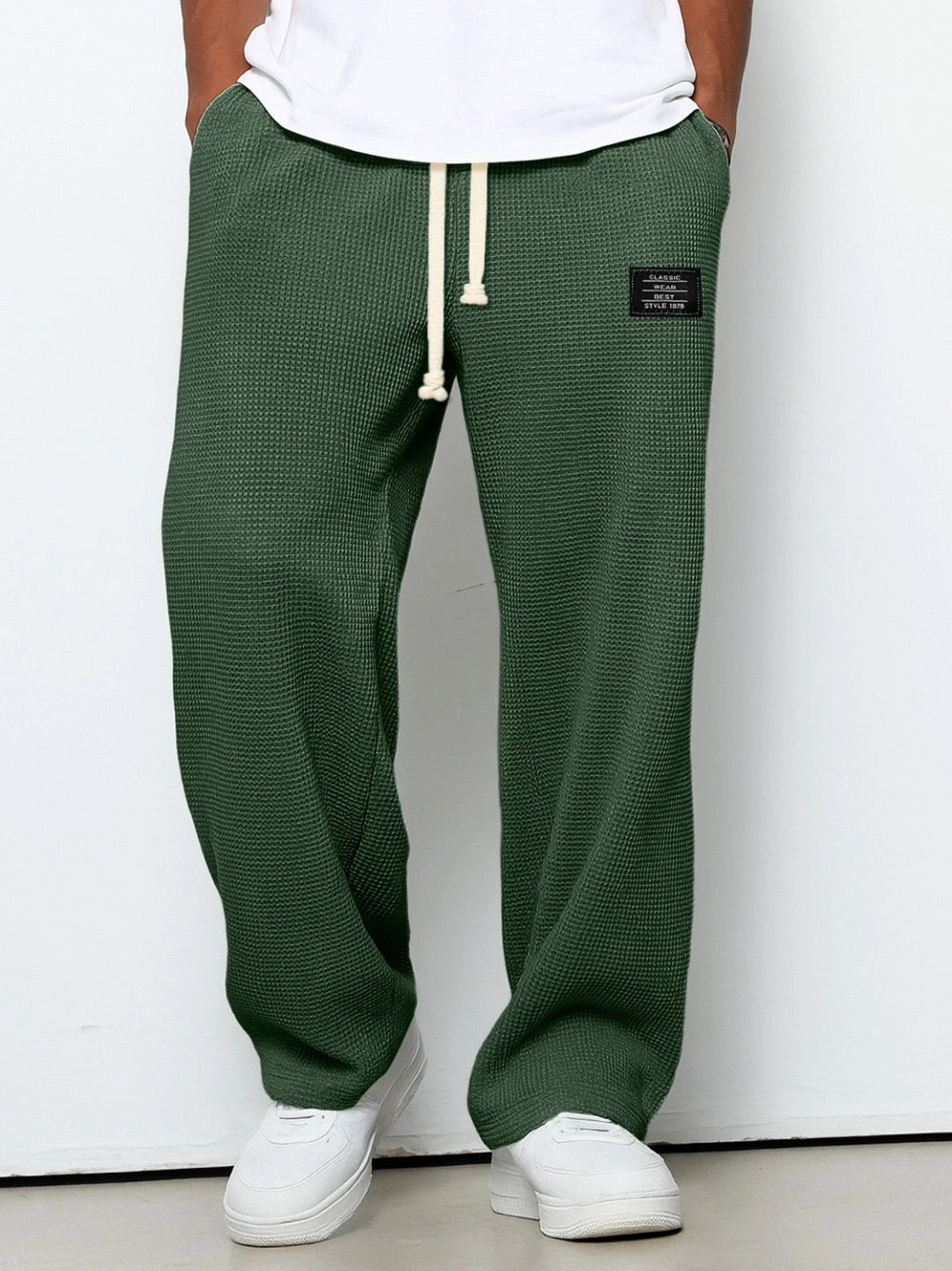 ELIAS | Pantalon à cordon de serrage à coupe décontractée