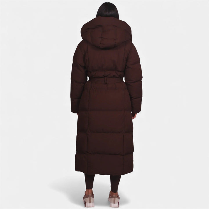 Carmen - Manteau long matelassé ceinturé