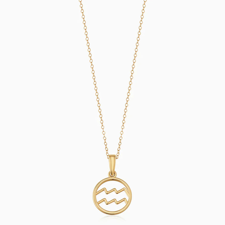 Rosalyette | Collier signe du zodiaque en or 18 carats