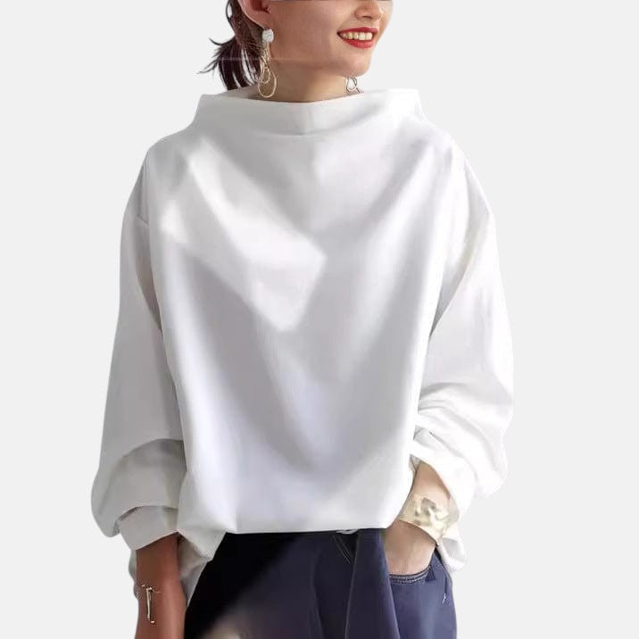 Gabriella™ | Pull chic à col montant