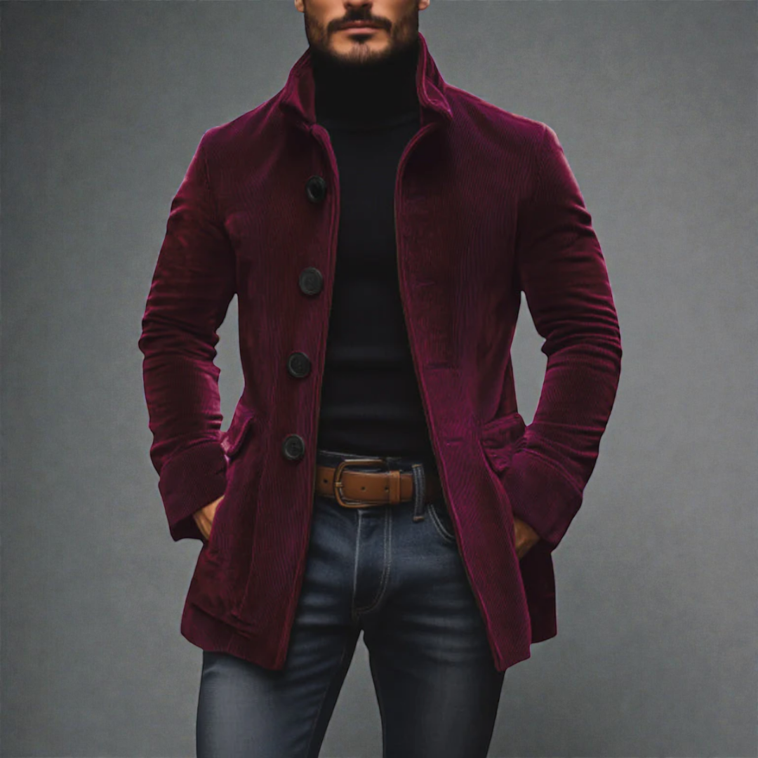 DAVIDE | Veste de luxe boutonnée