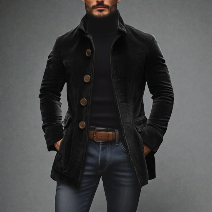 DAVIDE | Veste de luxe boutonnée