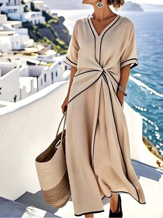 Moria™ - Vestido Elegante con Cintura Estilizadora y Chic Festivo
